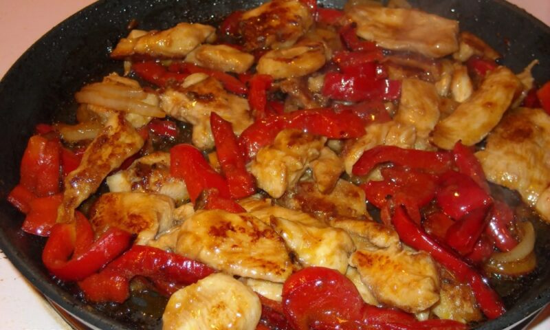 Stir-fry piletina